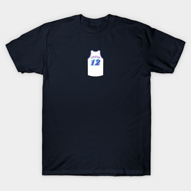 John stockton t shirt jersey top